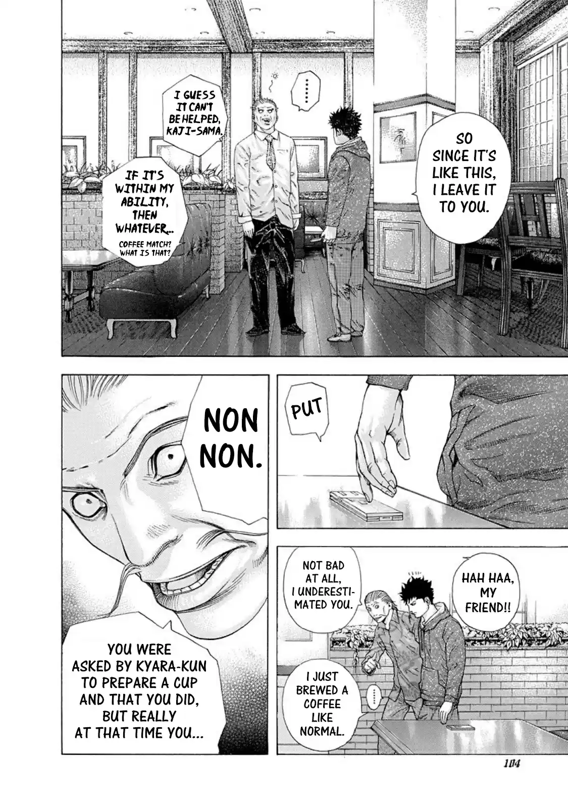 Usogui Vol. 14 Ch. 148 Both Men Face Off