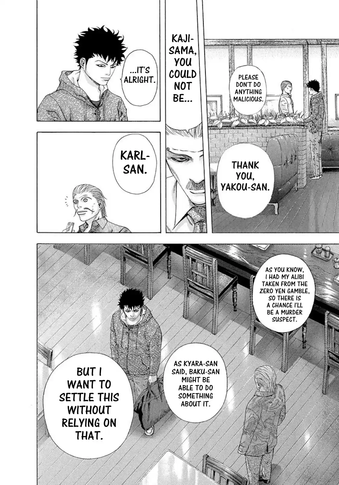 Usogui Vol. 14 Ch. 148 Both Men Face Off