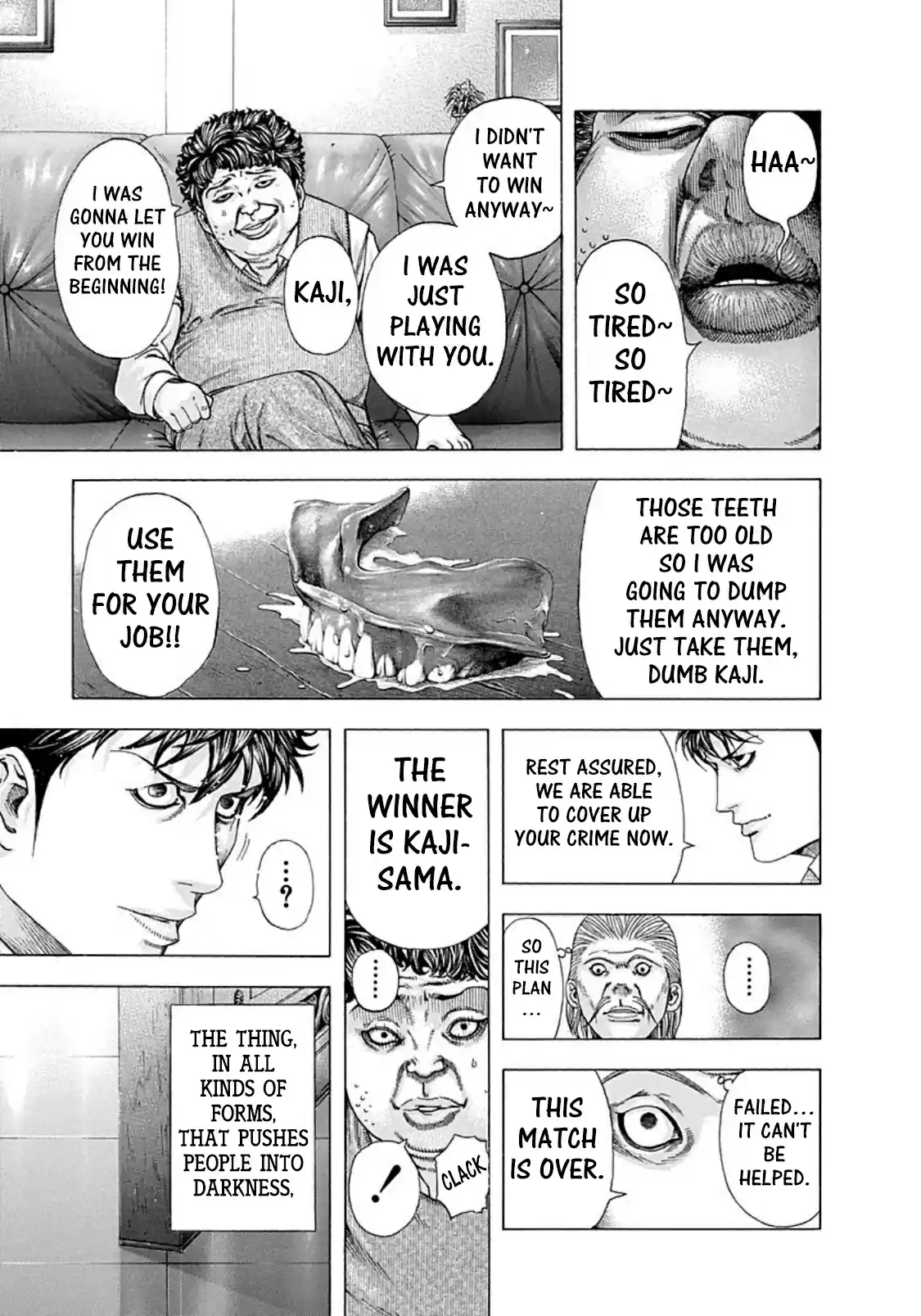 Usogui Vol. 15 Ch. 155 The Sealed Future