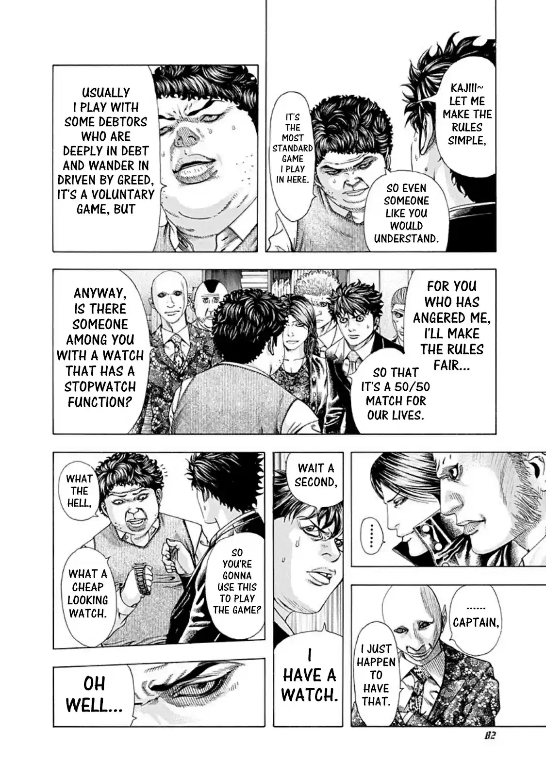 Usogui Vol. 15 Ch. 158 The Infernal Bull