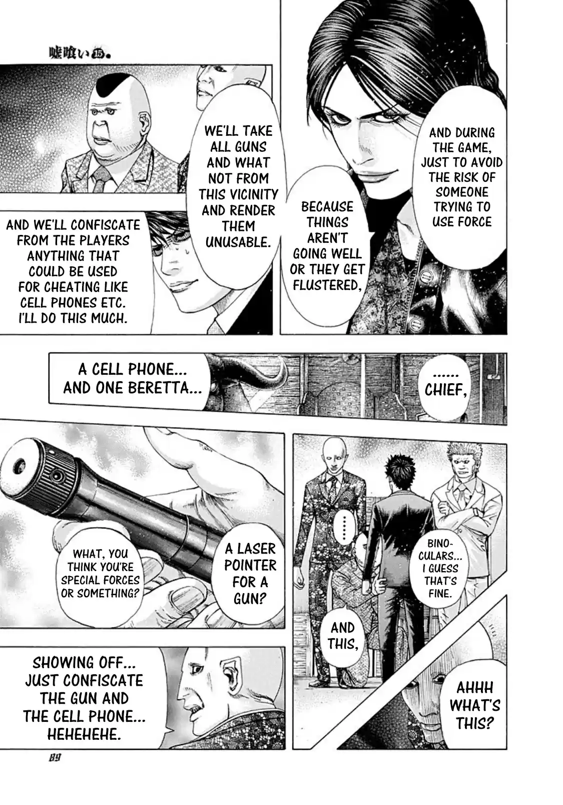 Usogui Vol. 15 Ch. 158 The Infernal Bull