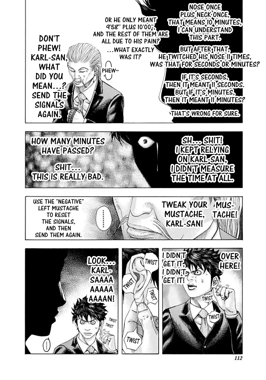 Usogui Vol. 15 Ch. 159 Invalid Communication