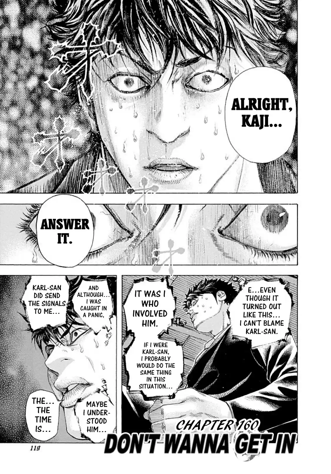 Usogui Vol. 15 Ch. 160 Don't Wanna Get In