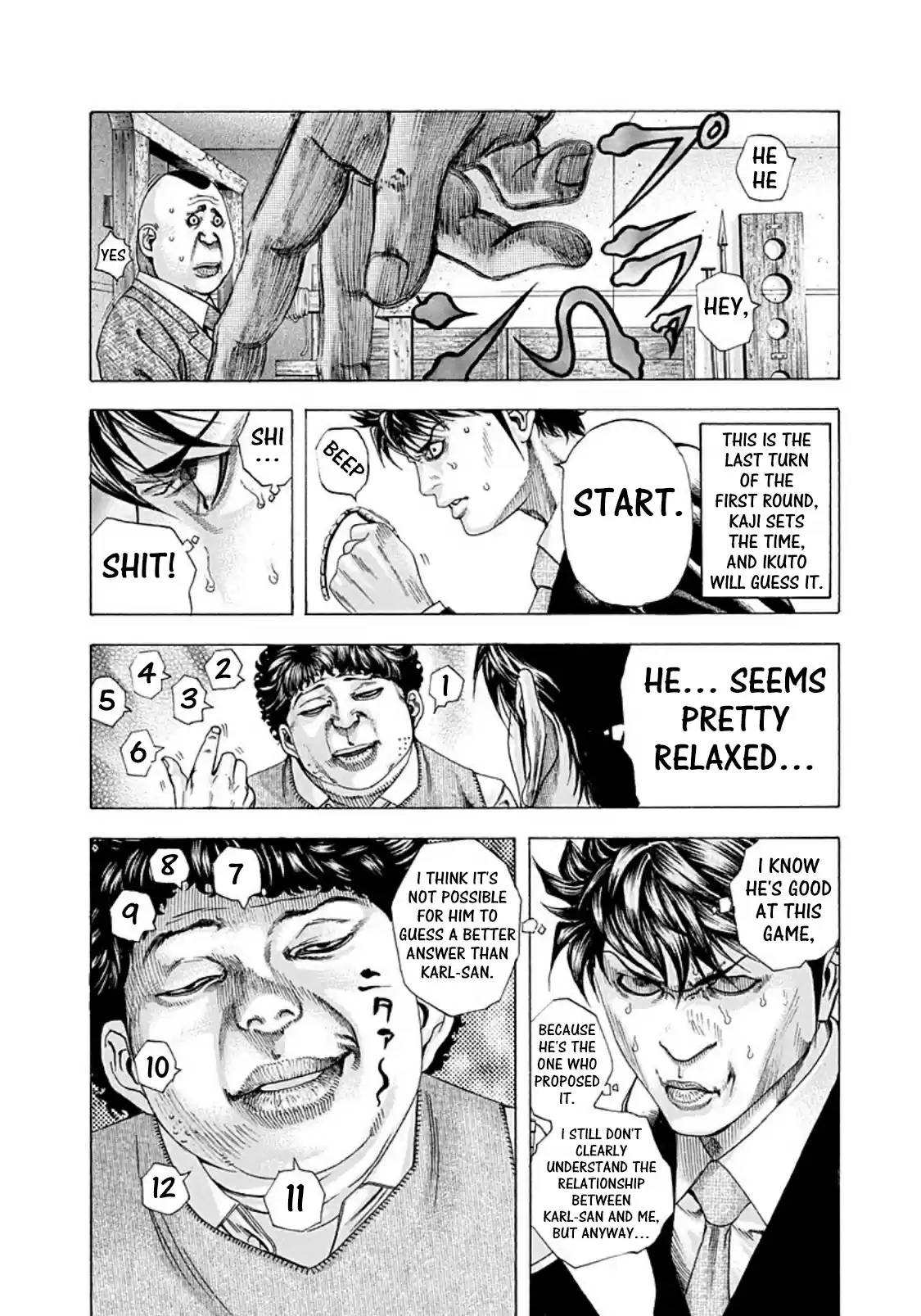 Usogui Vol. 15 Ch. 160 Don't Wanna Get In