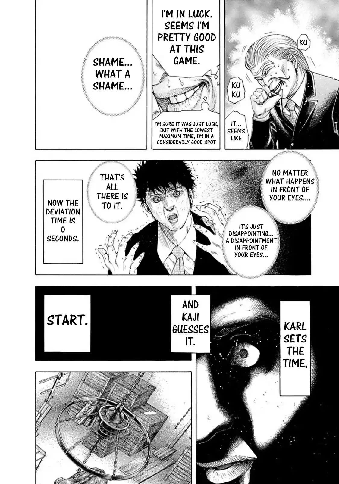 Usogui Vol. 15 Ch. 161 Hellfire