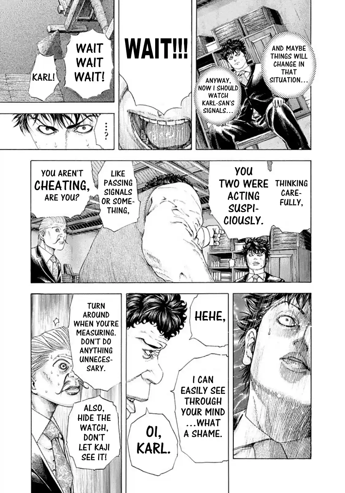 Usogui Vol. 15 Ch. 164 Dead Or Alive