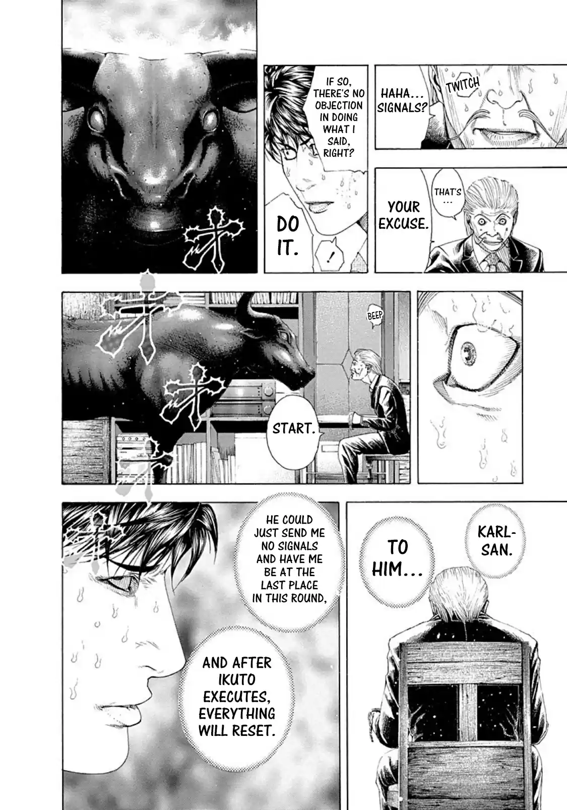 Usogui Vol. 15 Ch. 164 Dead Or Alive