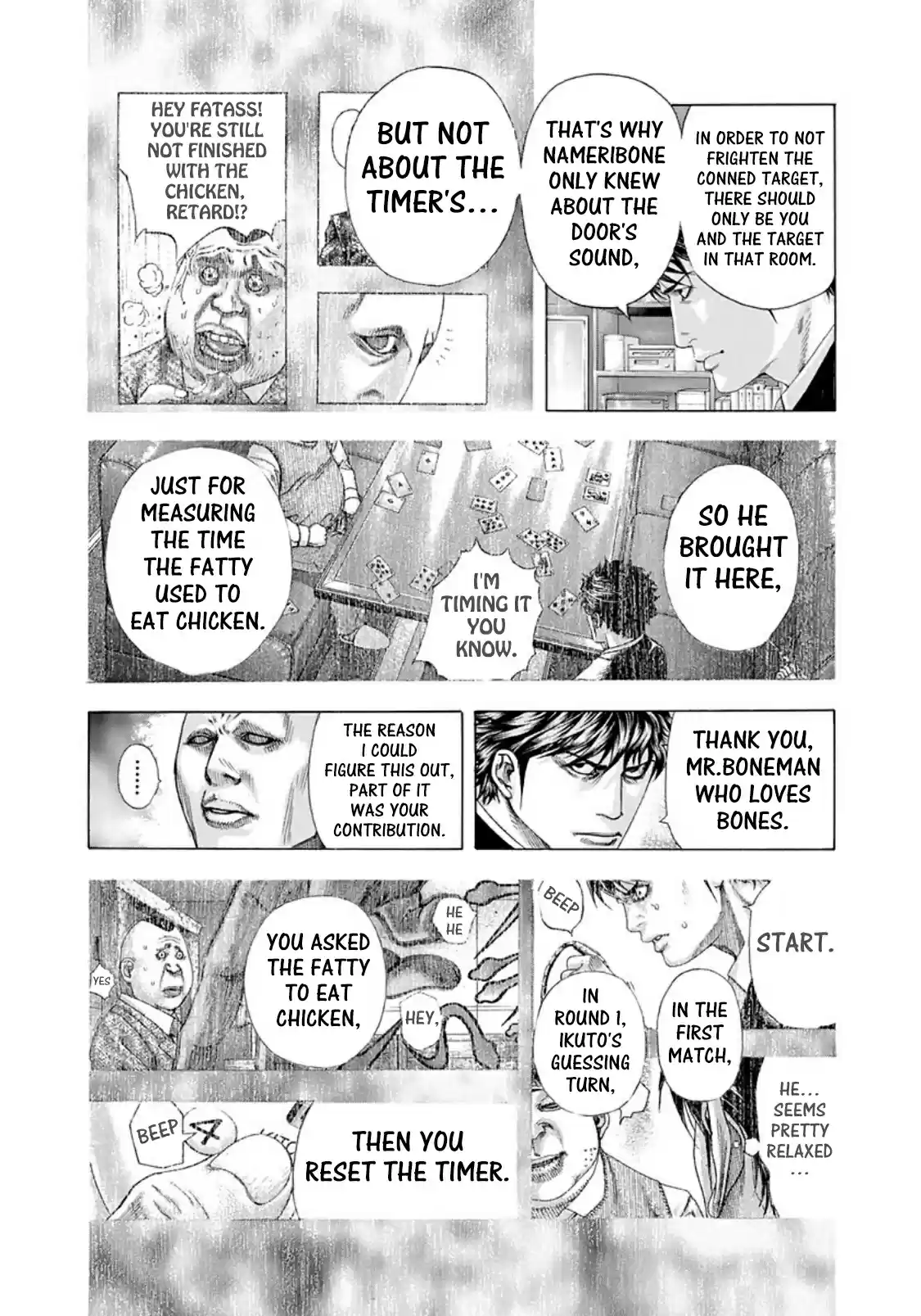 Usogui Vol. 16 Ch. 169 Invisible Evidence