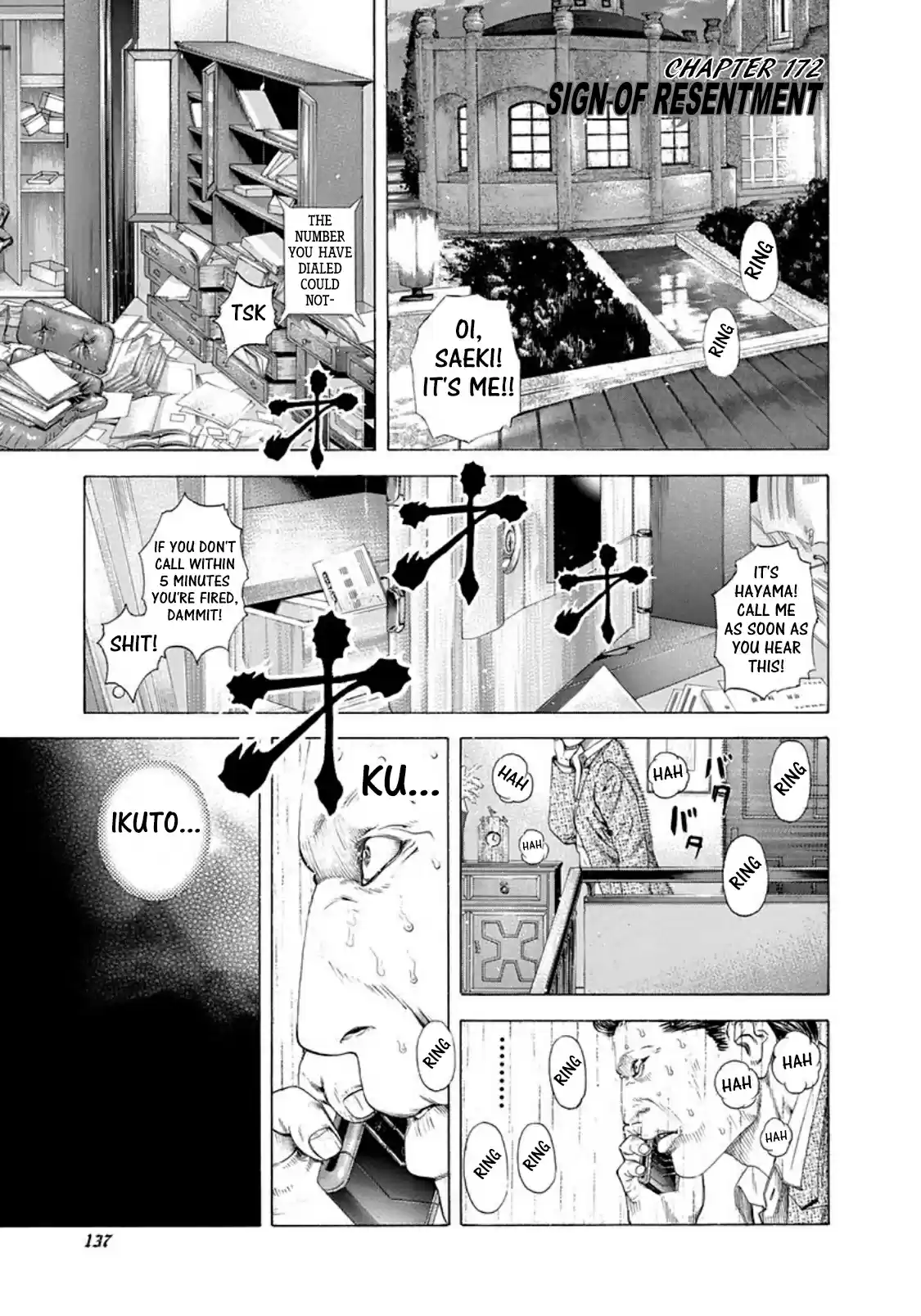 Usogui Vol. 16 Ch. 172 Sign Of Resentment