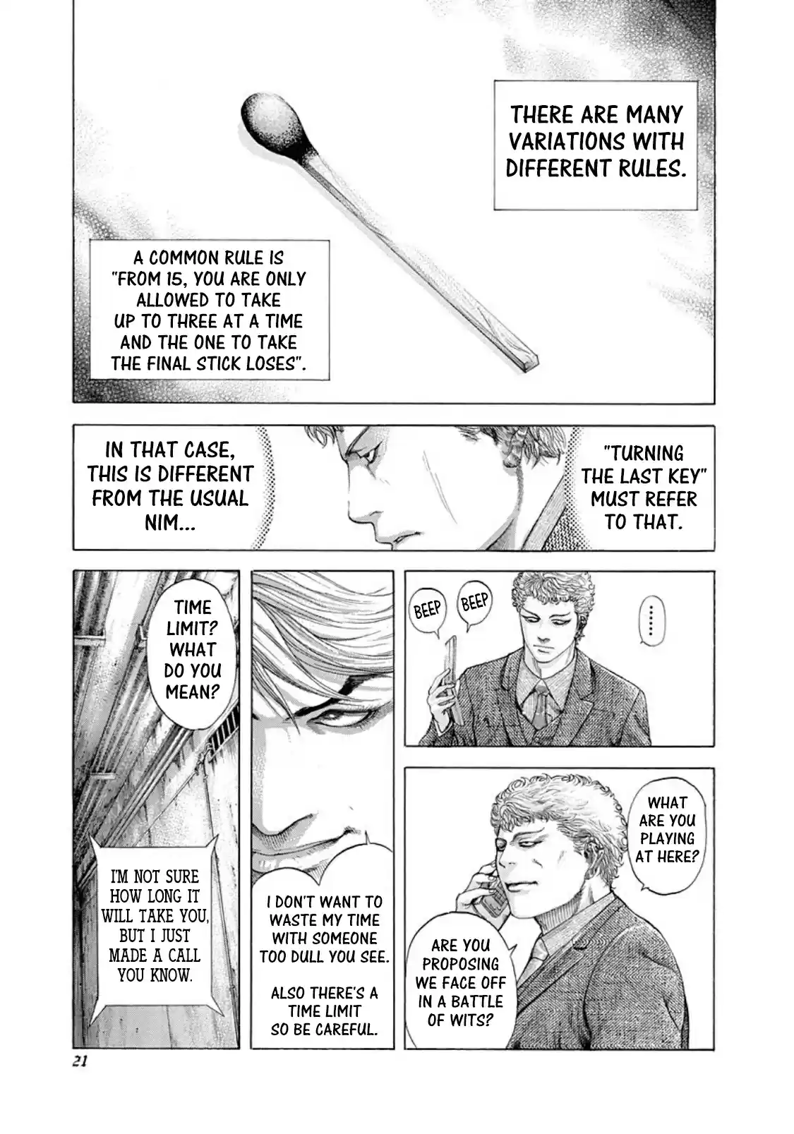 Usogui Vol. 17 Ch. 176 Nim