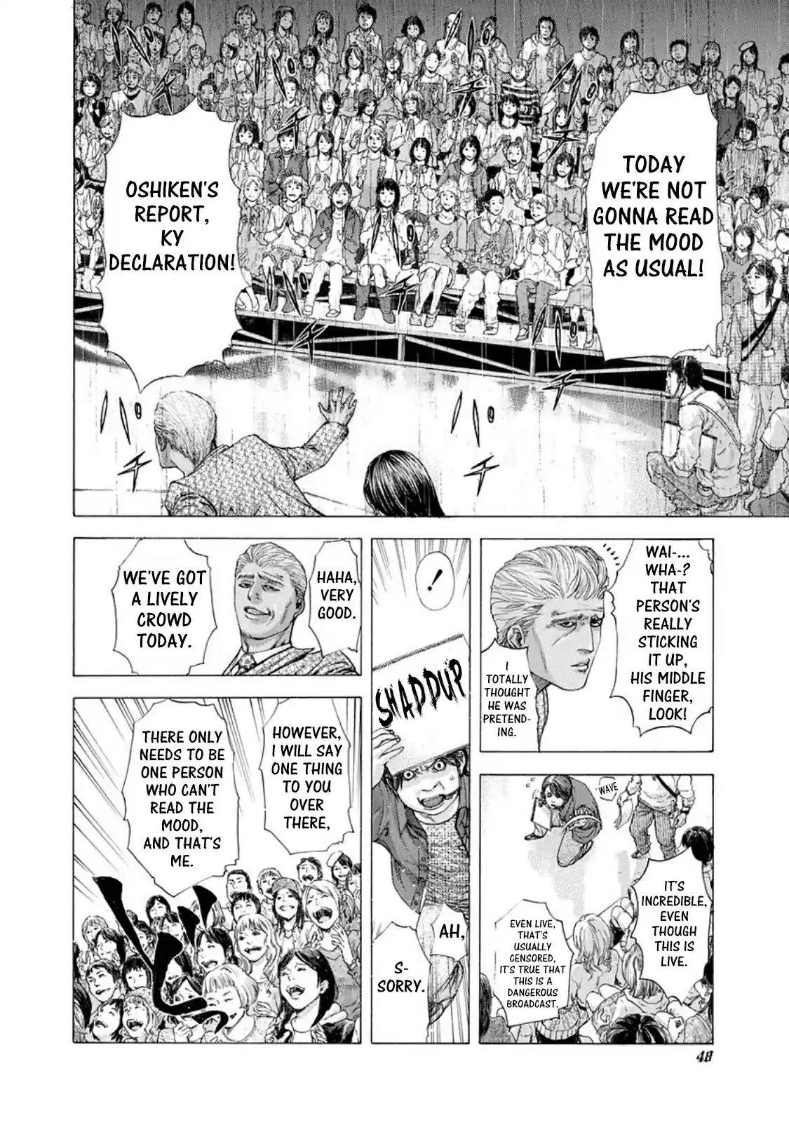 Usogui Vol. 17 Ch. 178 Can't Read The Mood