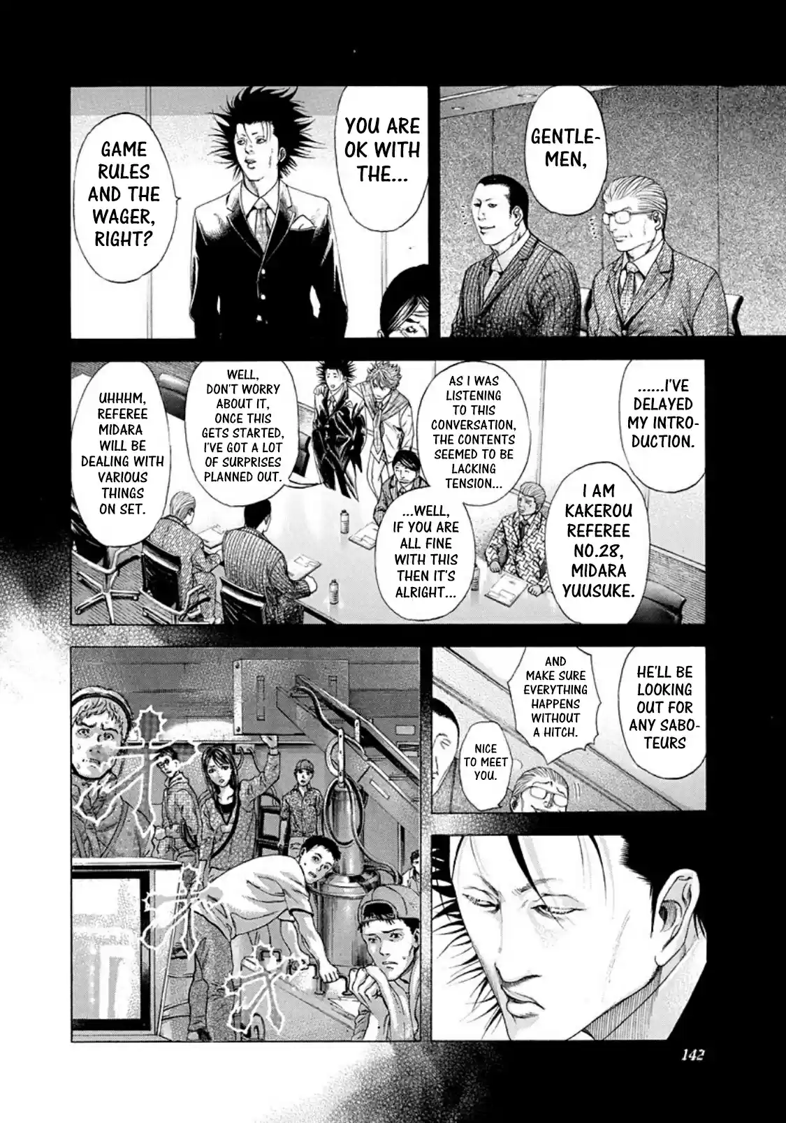 Usogui Vol. 17 Ch. 183 A Dark Strategy