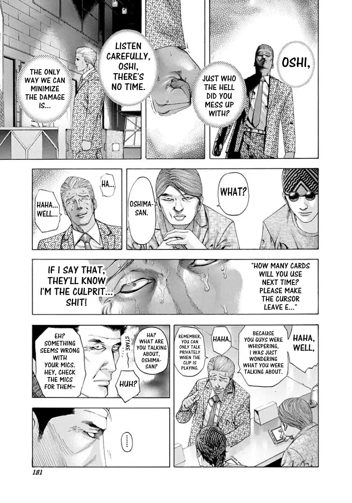 Usogui Vol. 17 Ch. 185 Consideration