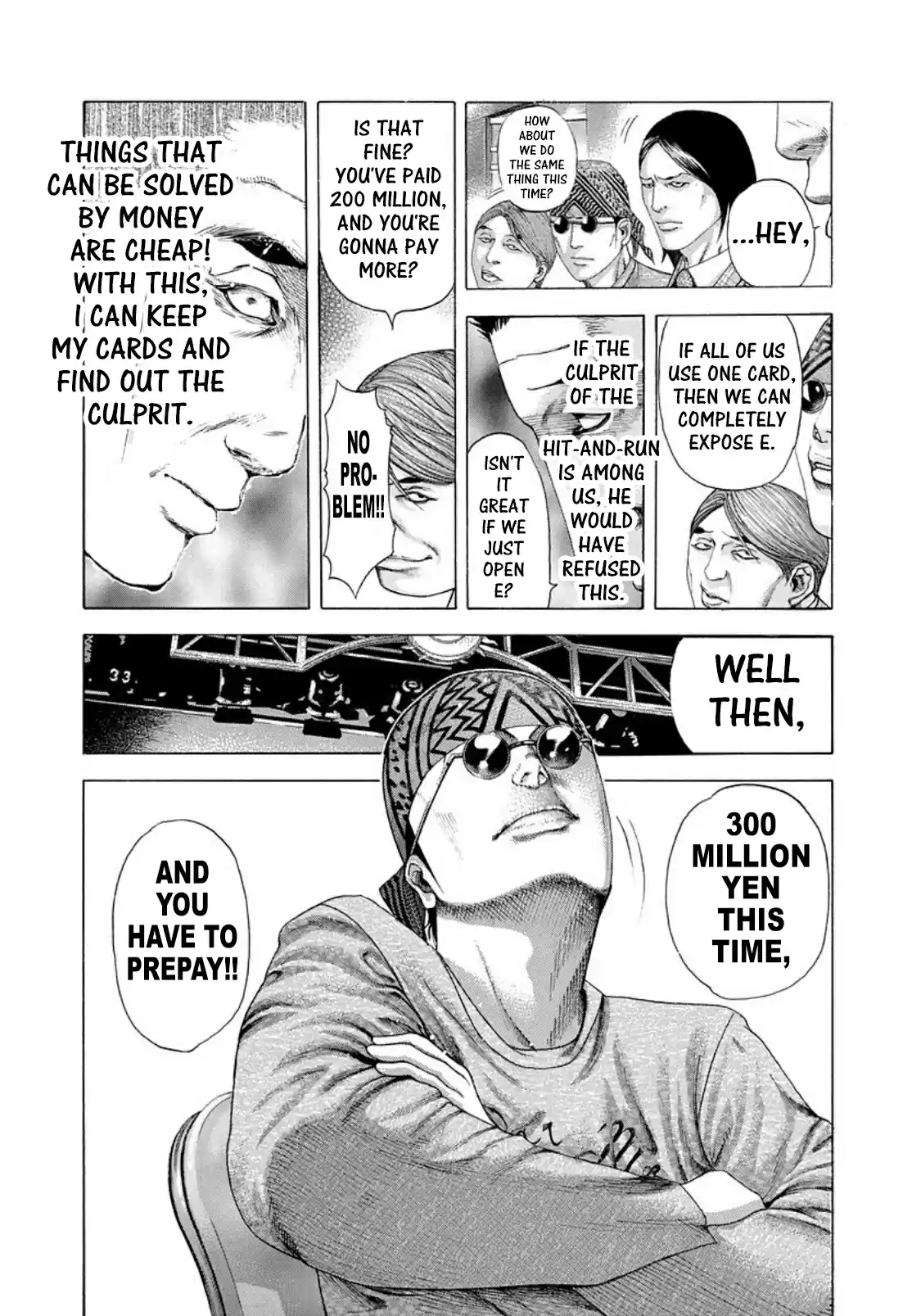 Usogui Vol. 17 Ch. 185 Consideration