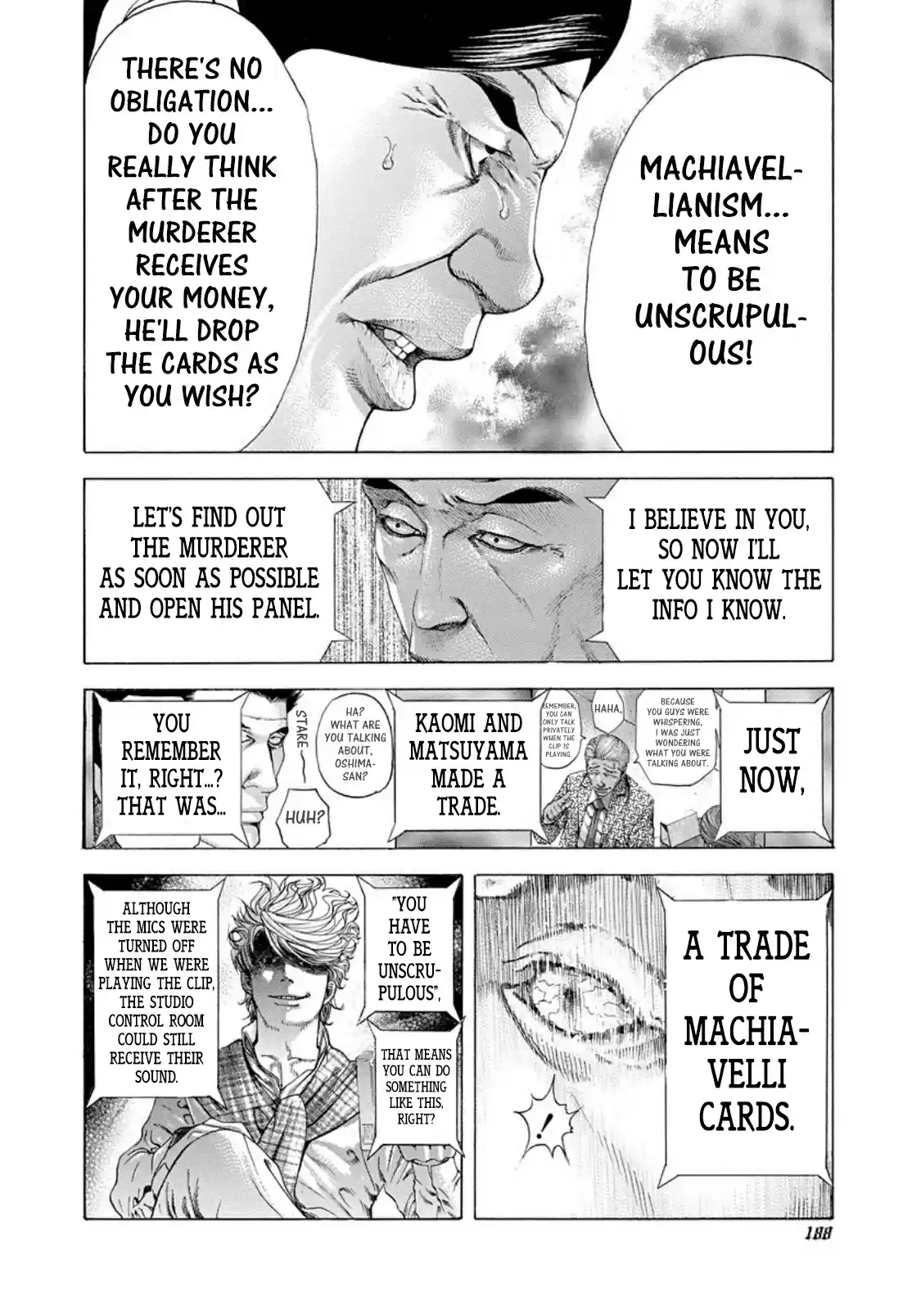 Usogui Vol. 17 Ch. 185 Consideration