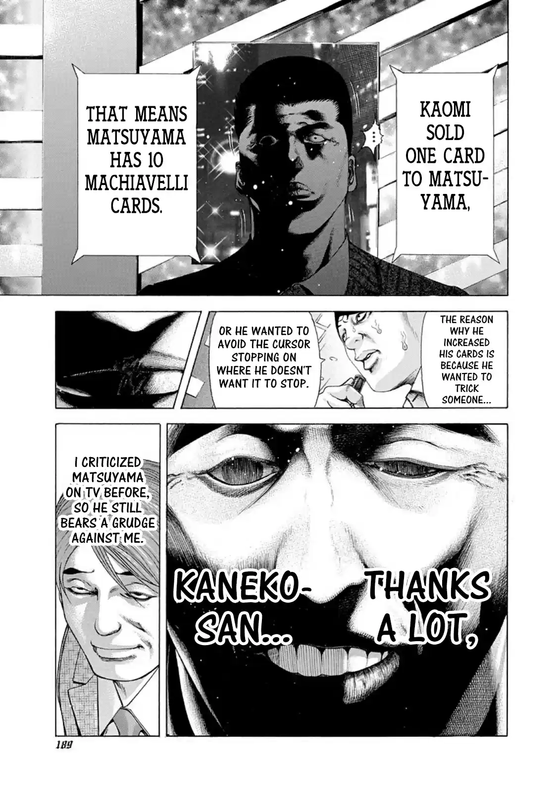 Usogui Vol. 17 Ch. 185 Consideration