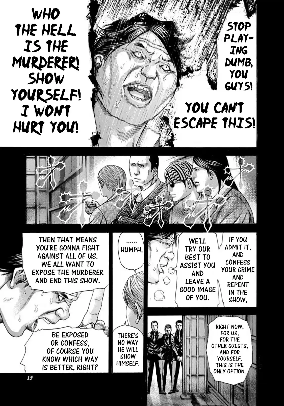 Usogui Vol. 18 Ch. 187 The Darkness Is Calling