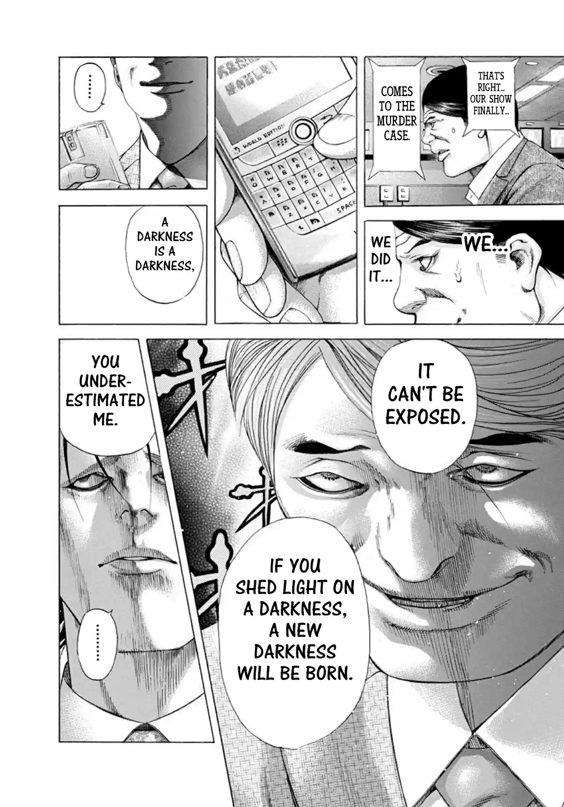 Usogui Vol. 18 Ch. 187 The Darkness Is Calling