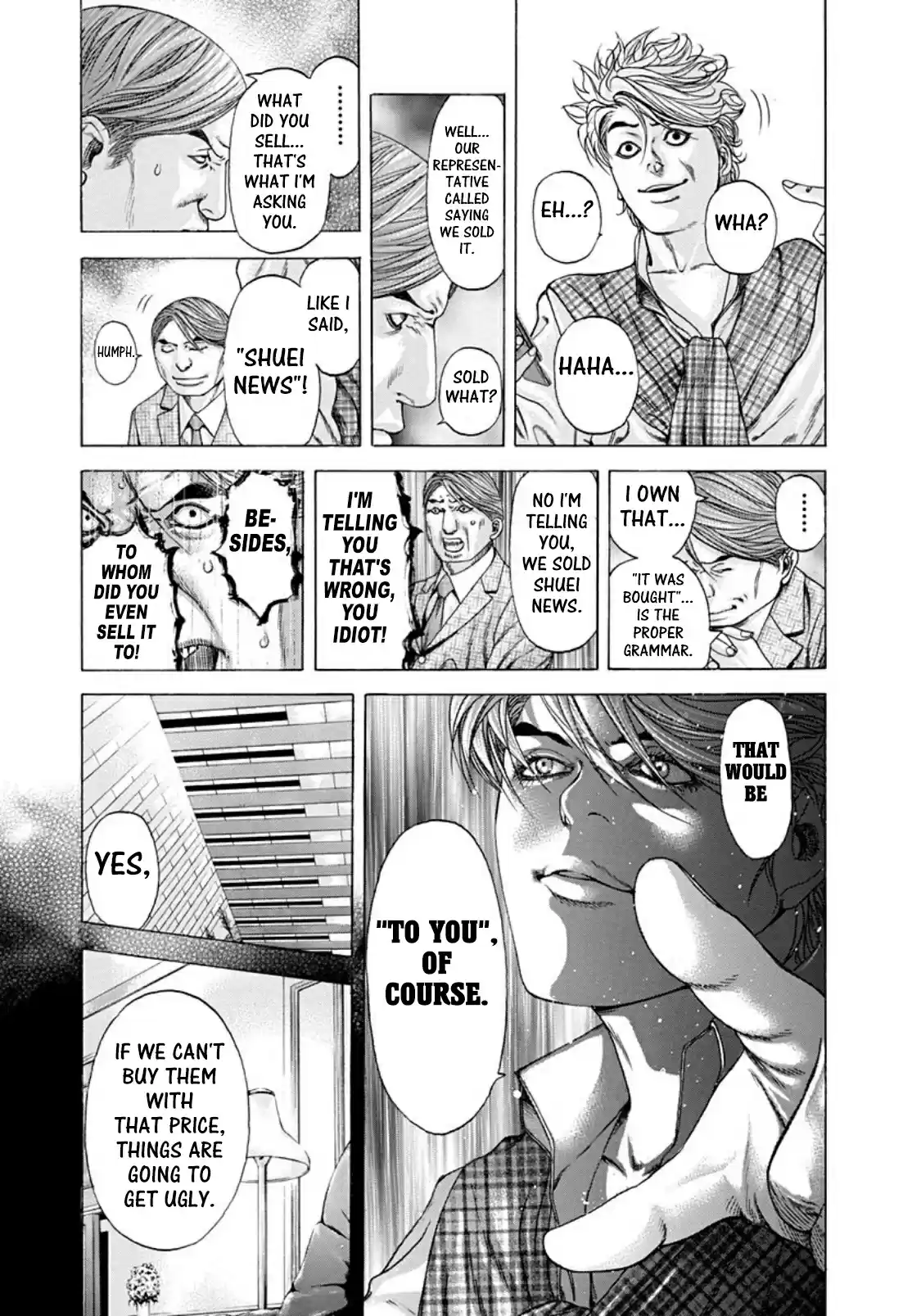 Usogui Vol. 18 Ch. 188 Darkness Comes Again