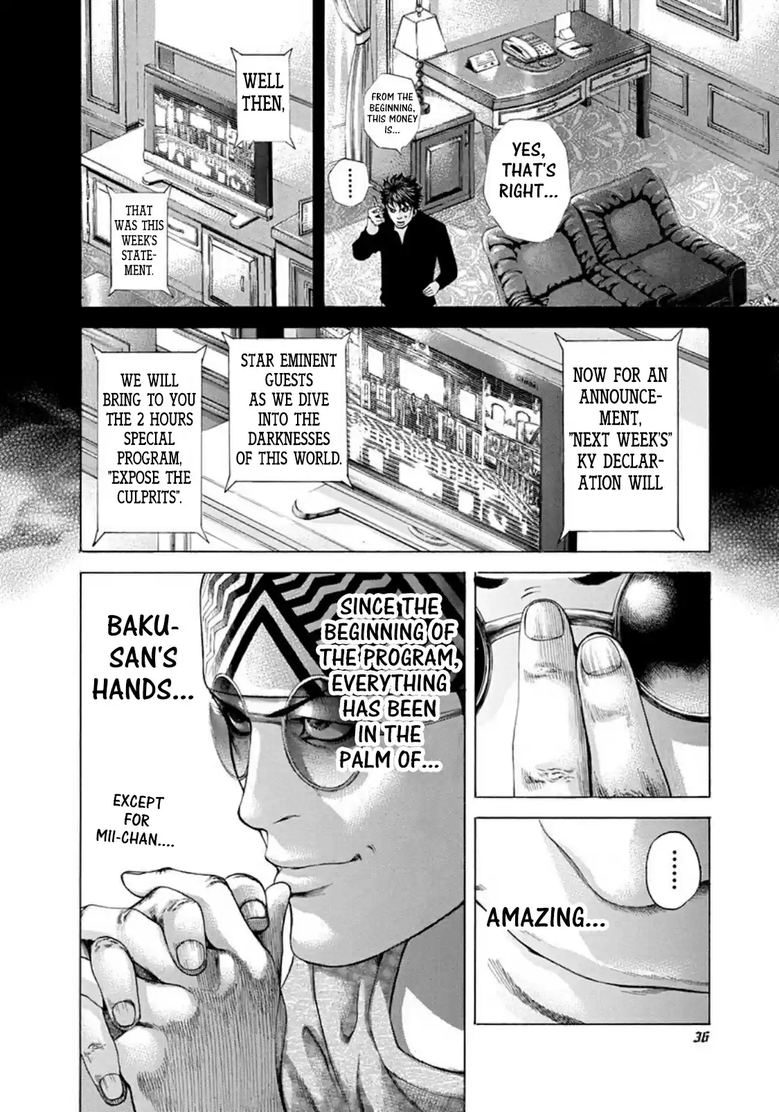 Usogui Vol. 18 Ch. 188 Darkness Comes Again