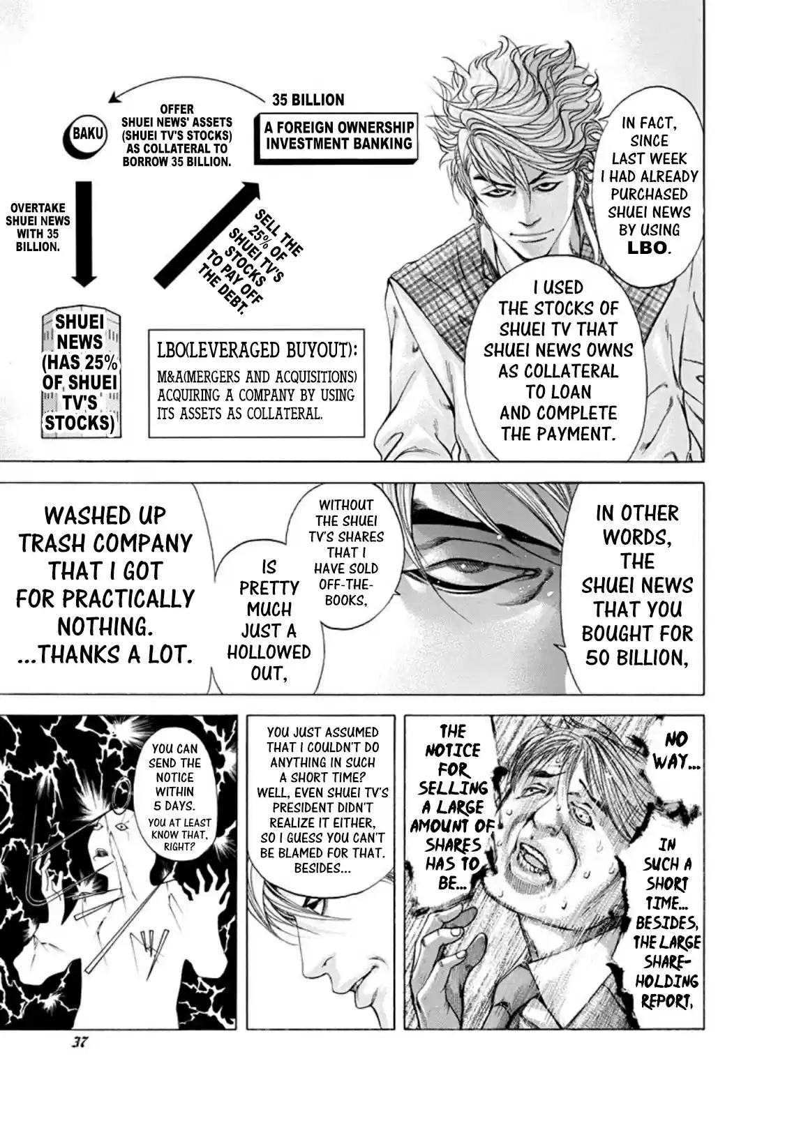 Usogui Vol. 18 Ch. 188 Darkness Comes Again