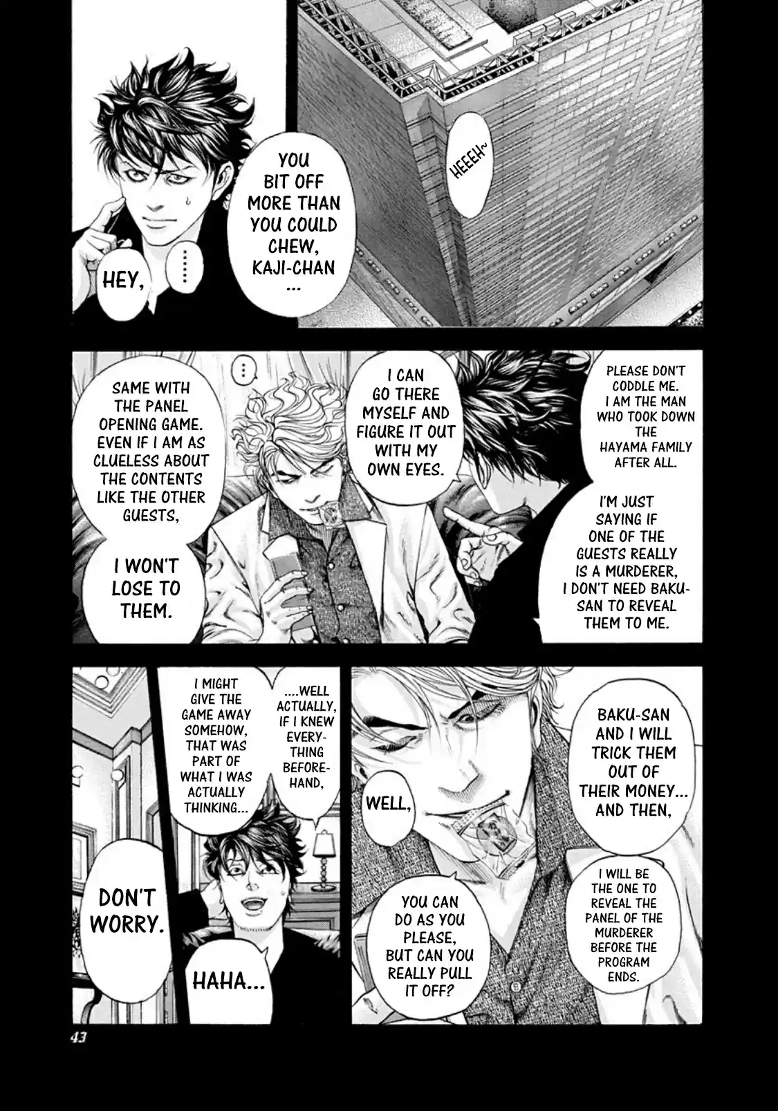 Usogui Vol. 18 Ch. 189 Nobody Knows