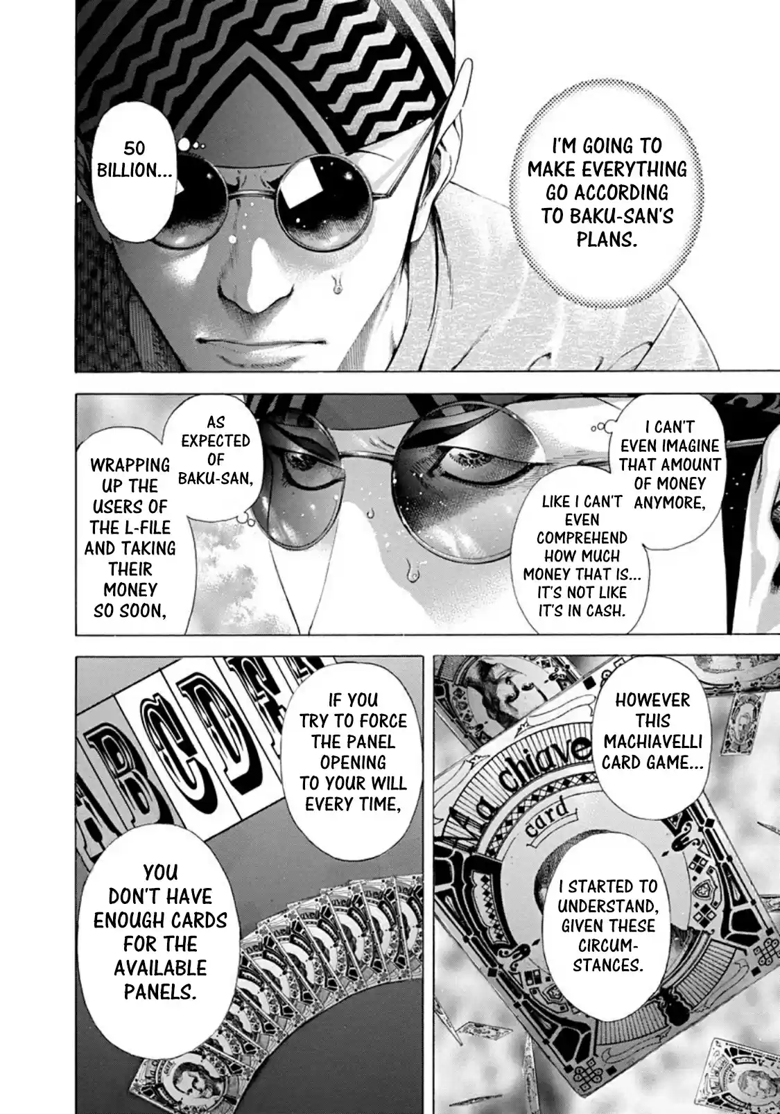 Usogui Vol. 18 Ch. 189 Nobody Knows