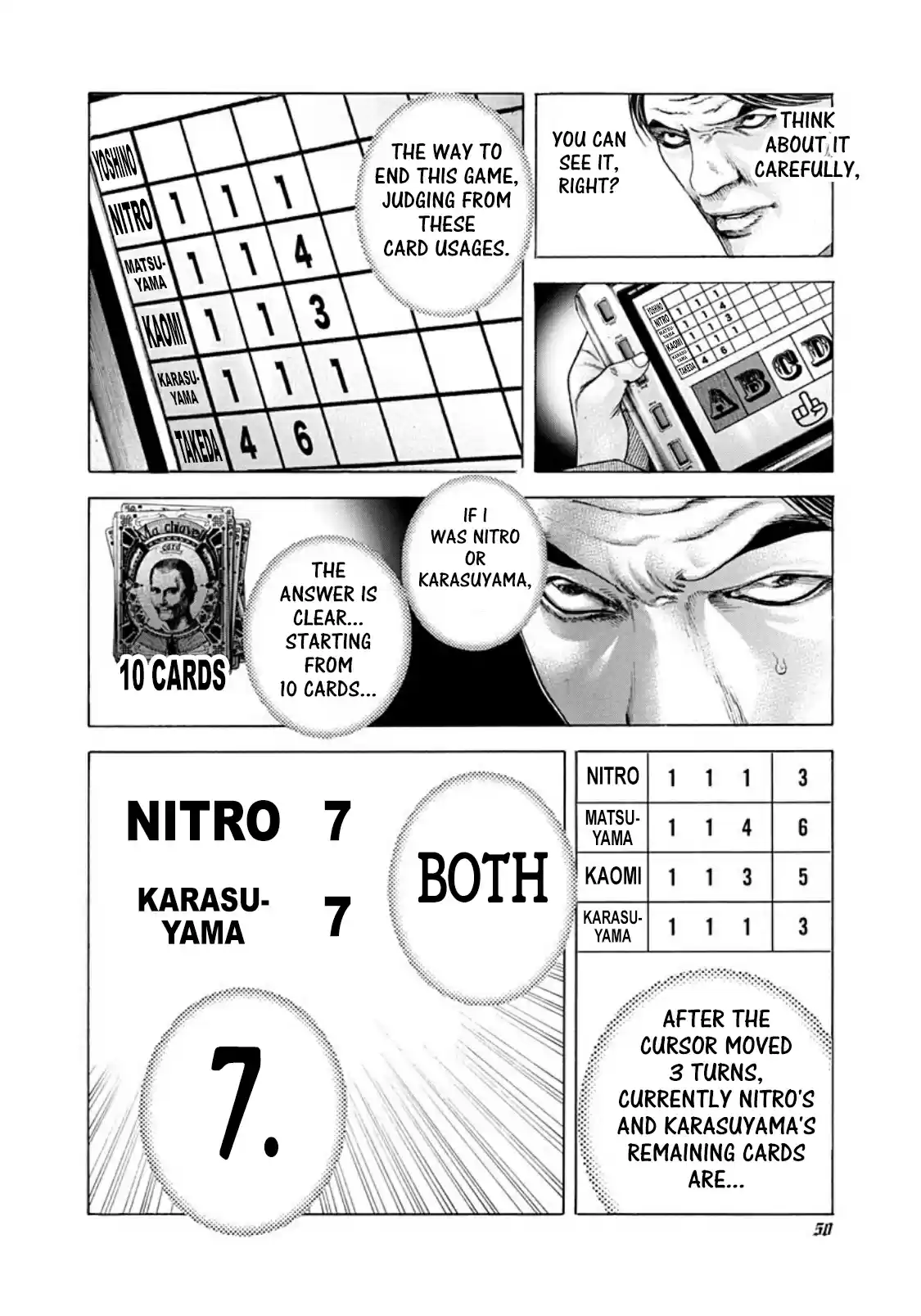 Usogui Vol. 18 Ch. 189 Nobody Knows