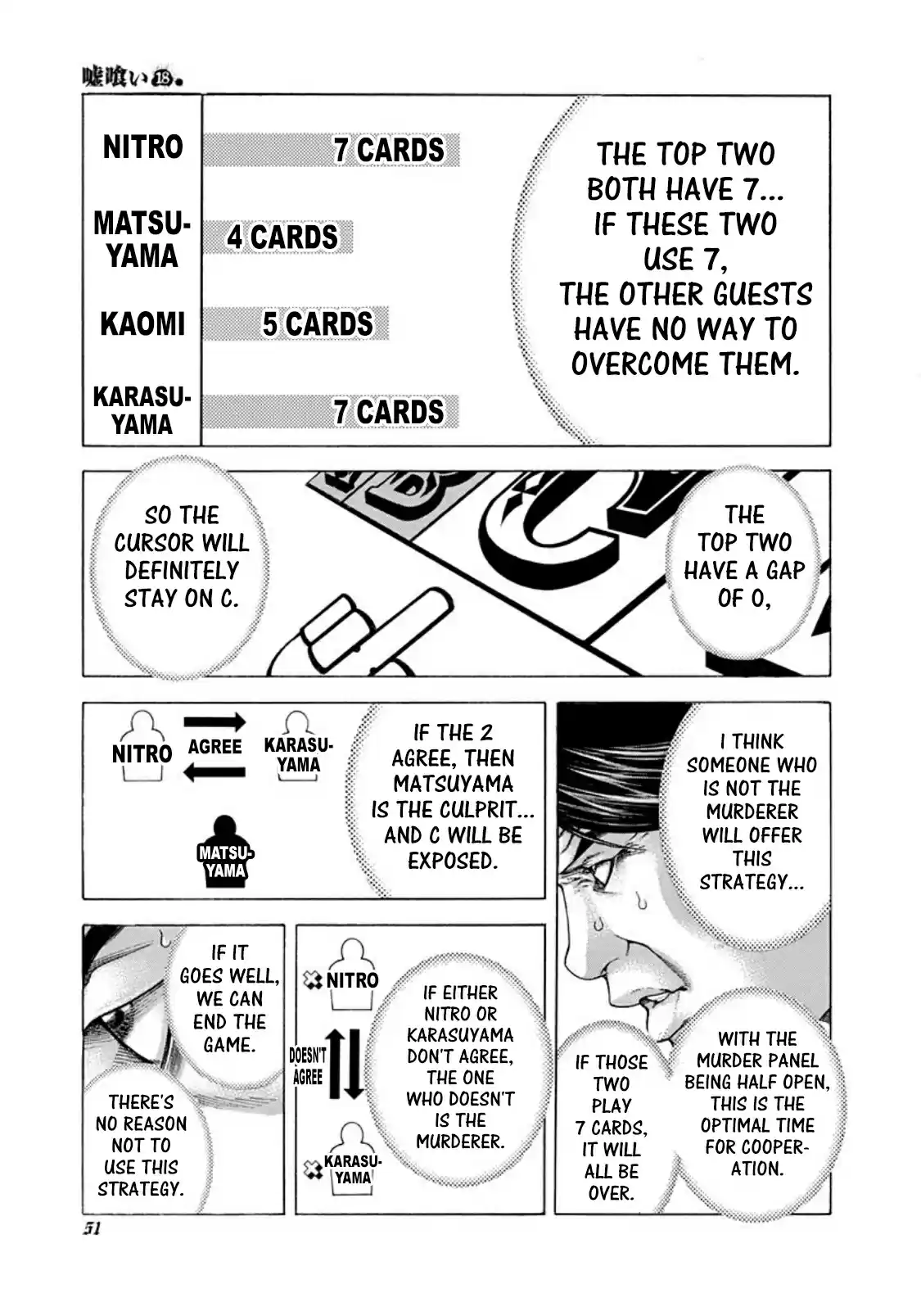 Usogui Vol. 18 Ch. 189 Nobody Knows