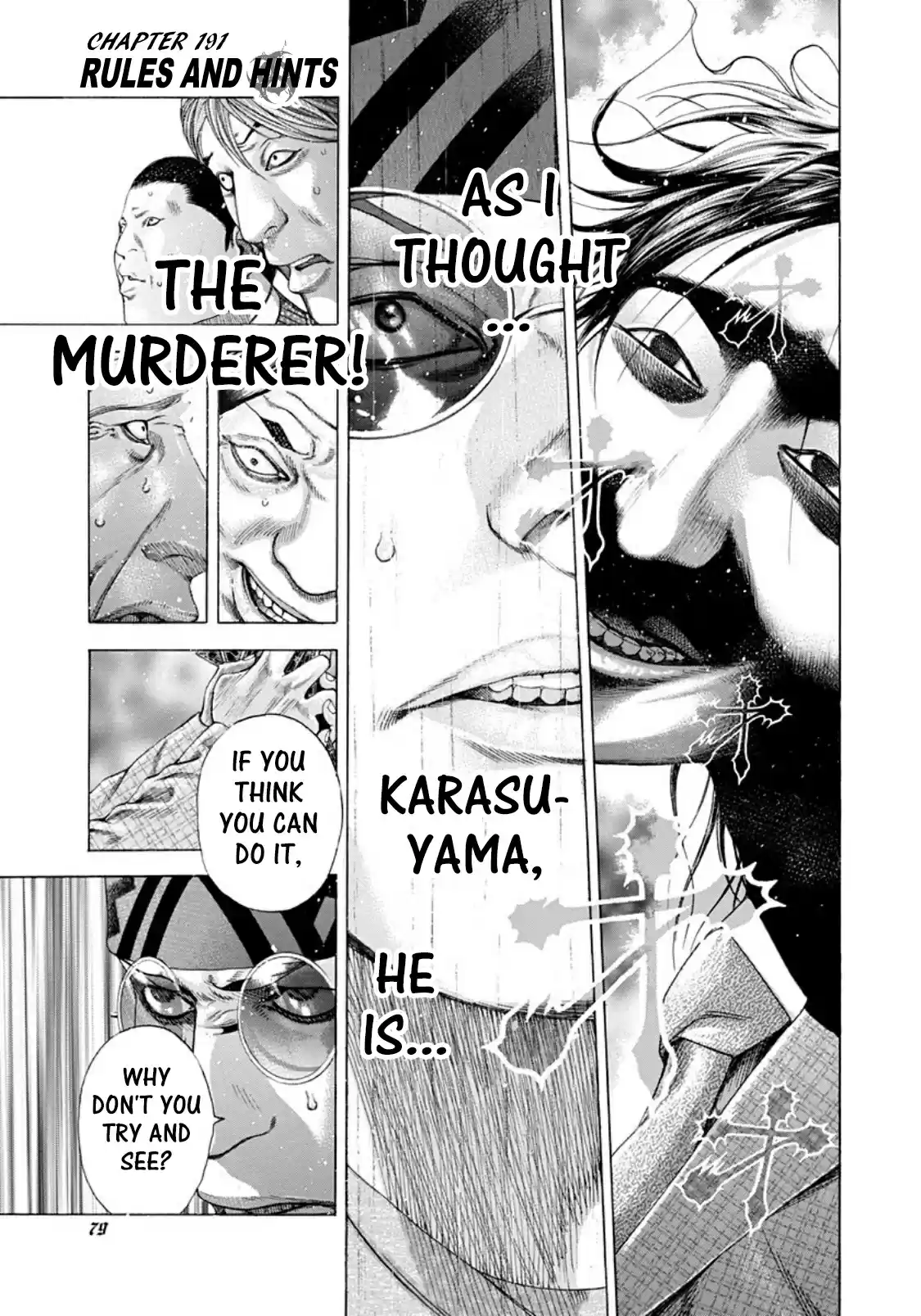 Usogui Vol. 18 Ch. 191 Rules And Hints