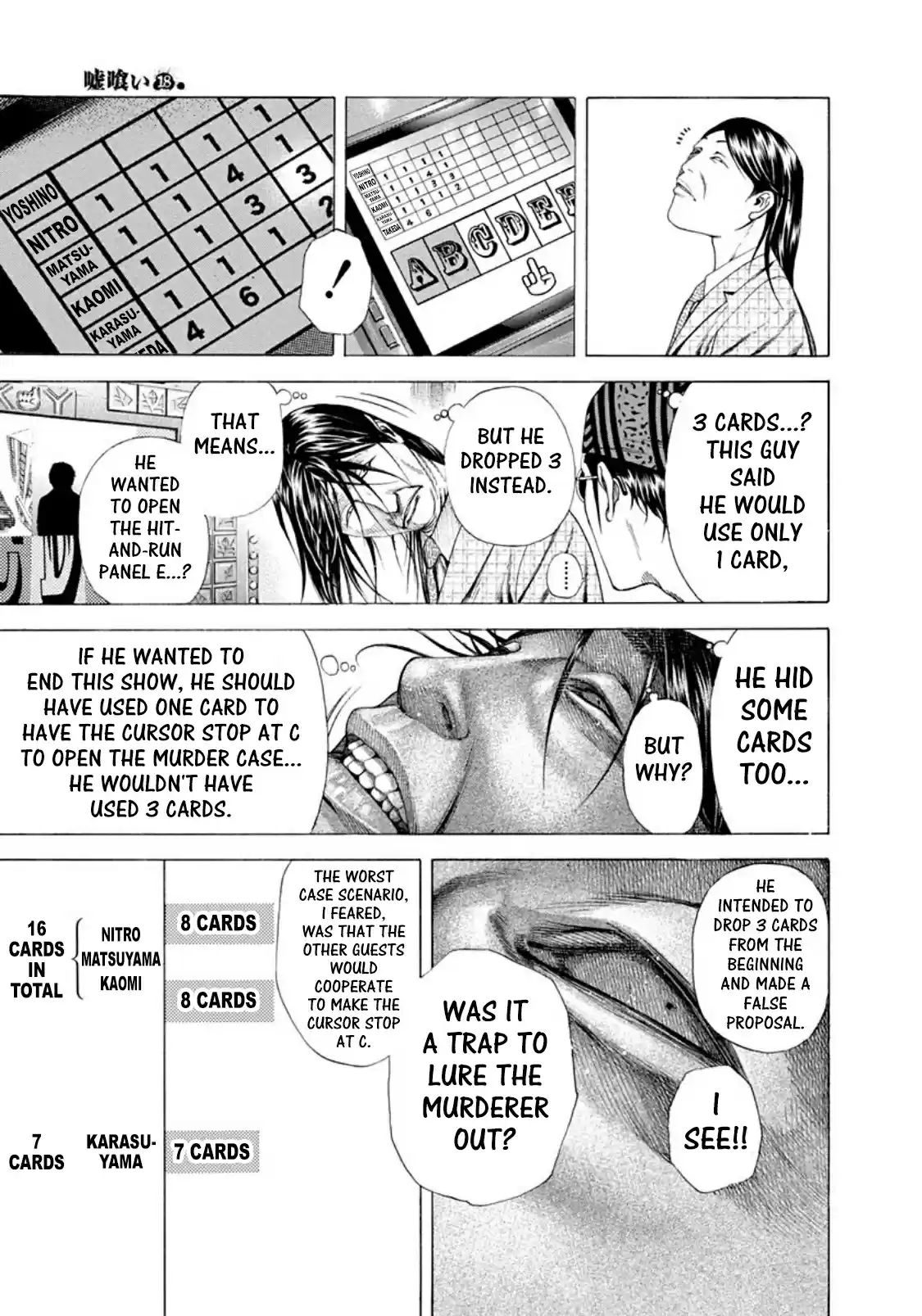 Usogui Vol. 18 Ch. 191 Rules And Hints