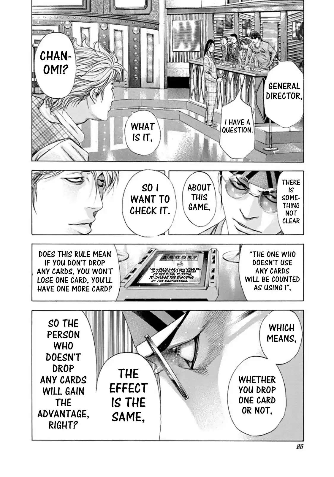 Usogui Vol. 18 Ch. 191 Rules And Hints