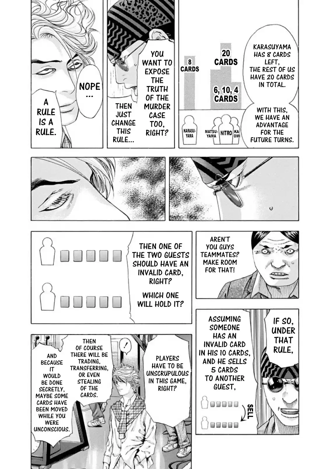 Usogui Vol. 18 Ch. 191 Rules And Hints