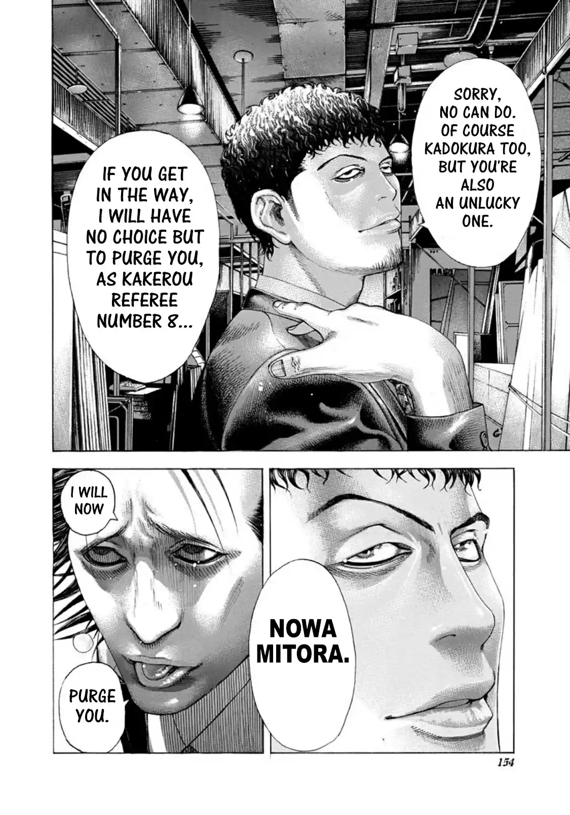 Usogui Vol. 18 Ch. 194 Kakerou VS Kakerou