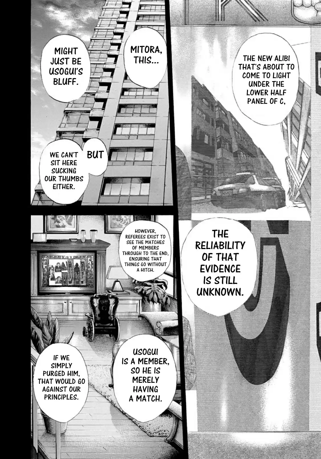 Usogui Vol. 18 Ch. 195 The Fate Of A Referee