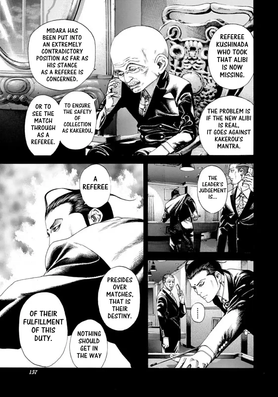 Usogui Vol. 18 Ch. 195 The Fate Of A Referee