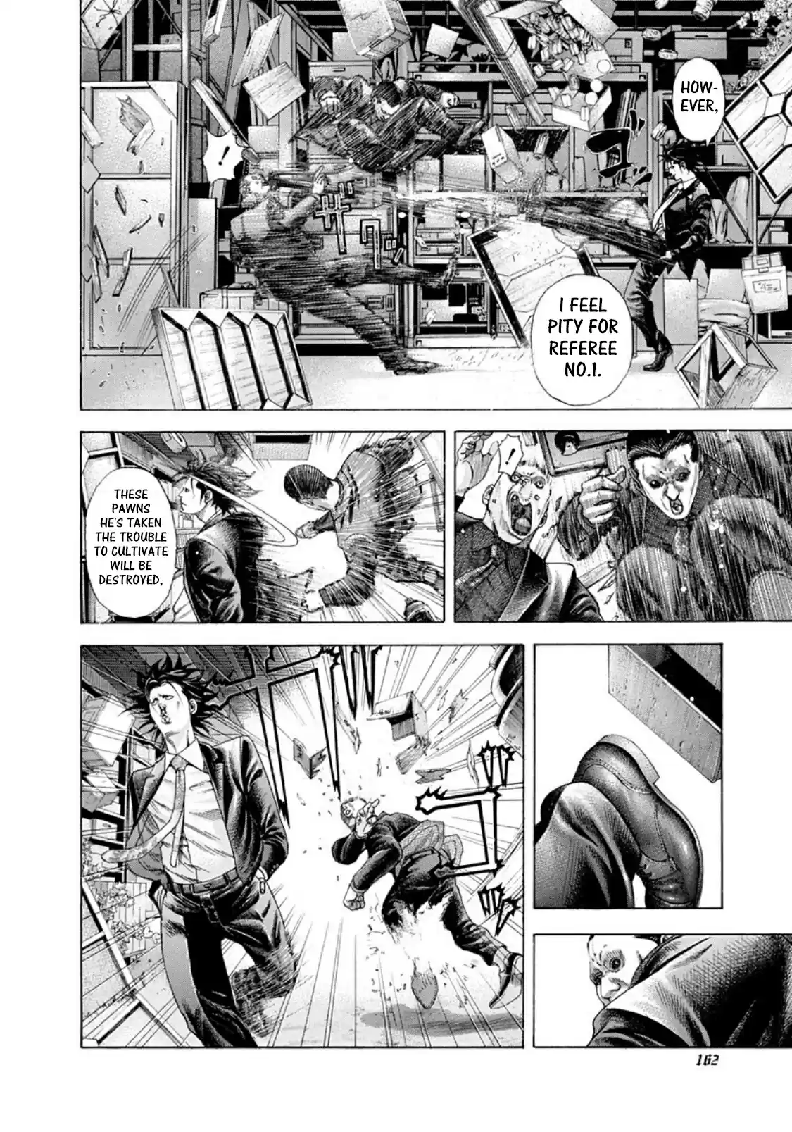 Usogui Vol. 18 Ch. 195 The Fate Of A Referee