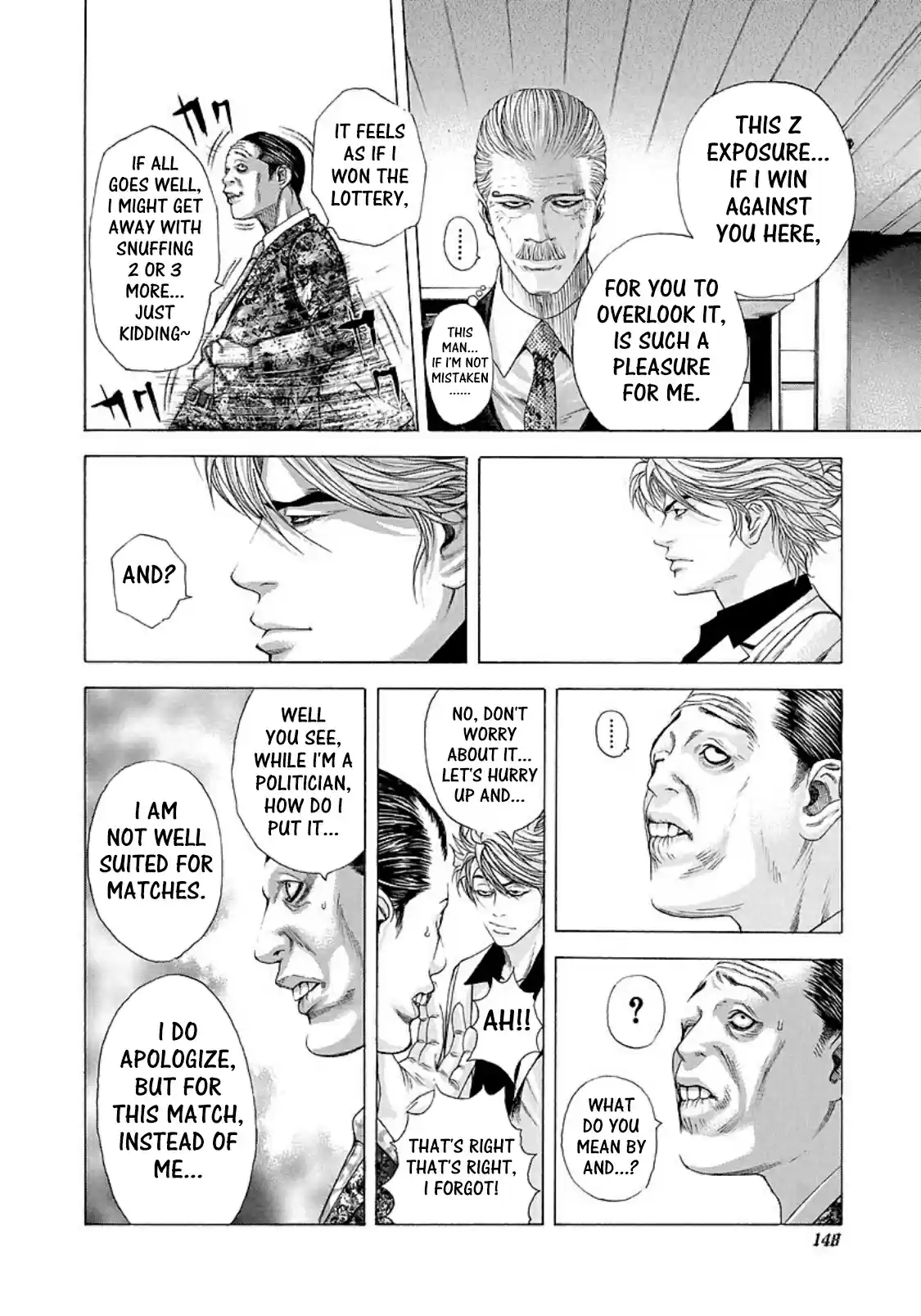 Usogui Vol. 19 Ch. 205 Meeting