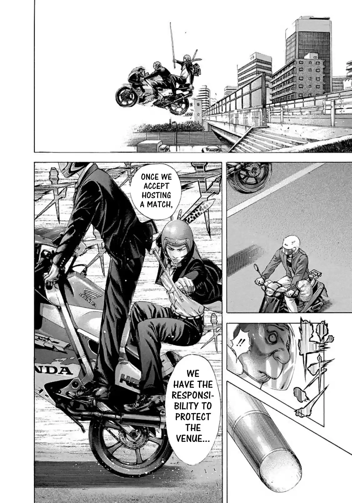 Usogui Vol. 19 Ch. 208 The Reckless Deputy Commissioner