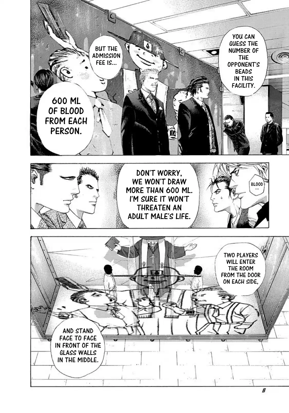 Usogui Vol. 19 Ch. 209 The Bloody Chaplain