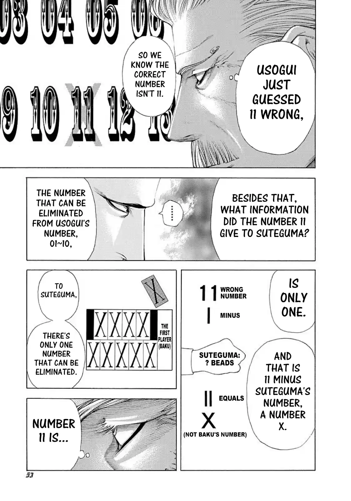 Usogui Vol. 20 Ch. 211 A Mind Game Nightmare