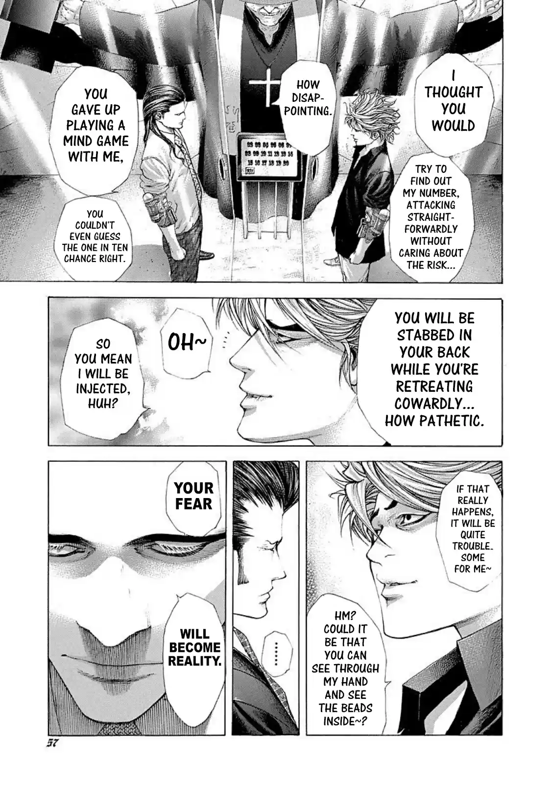 Usogui Vol. 20 Ch. 211 A Mind Game Nightmare