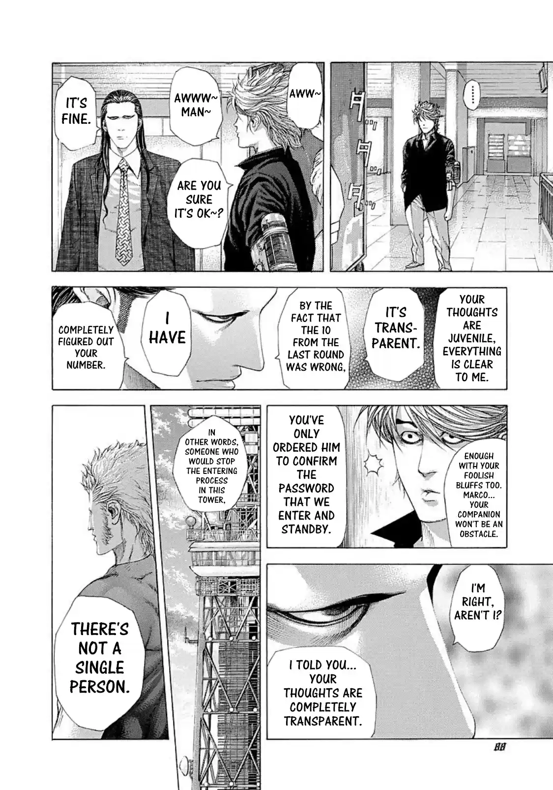 Usogui Vol. 20 Ch. 213 Wall Of Silver