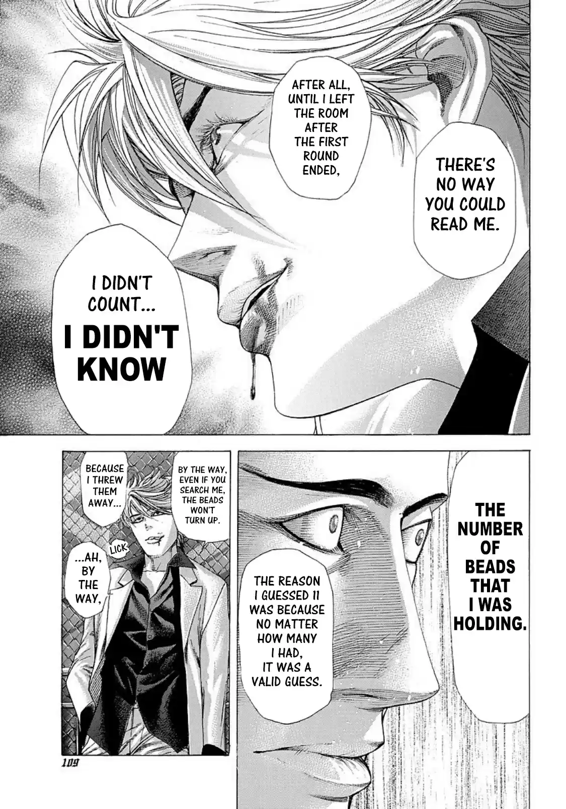 Usogui Vol. 20 Ch. 214 The Narrator From Hell