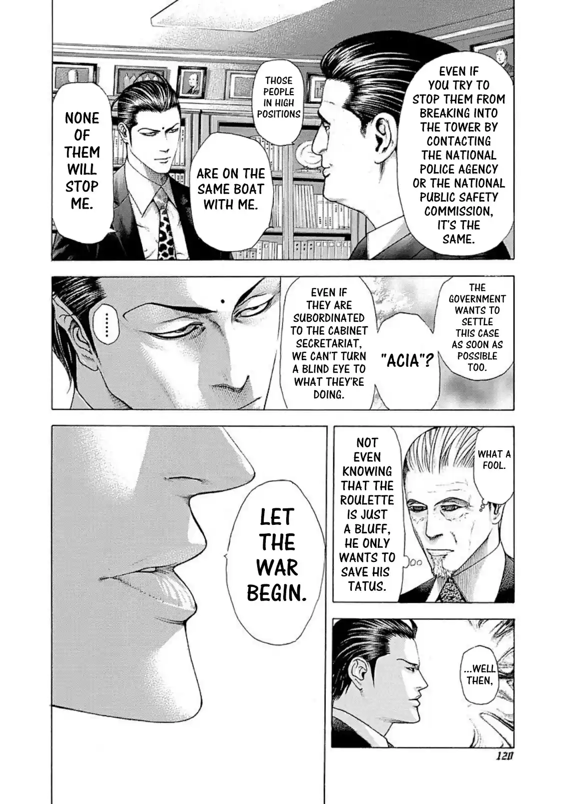 Usogui Vol. 20 Ch. 215 Go And Go