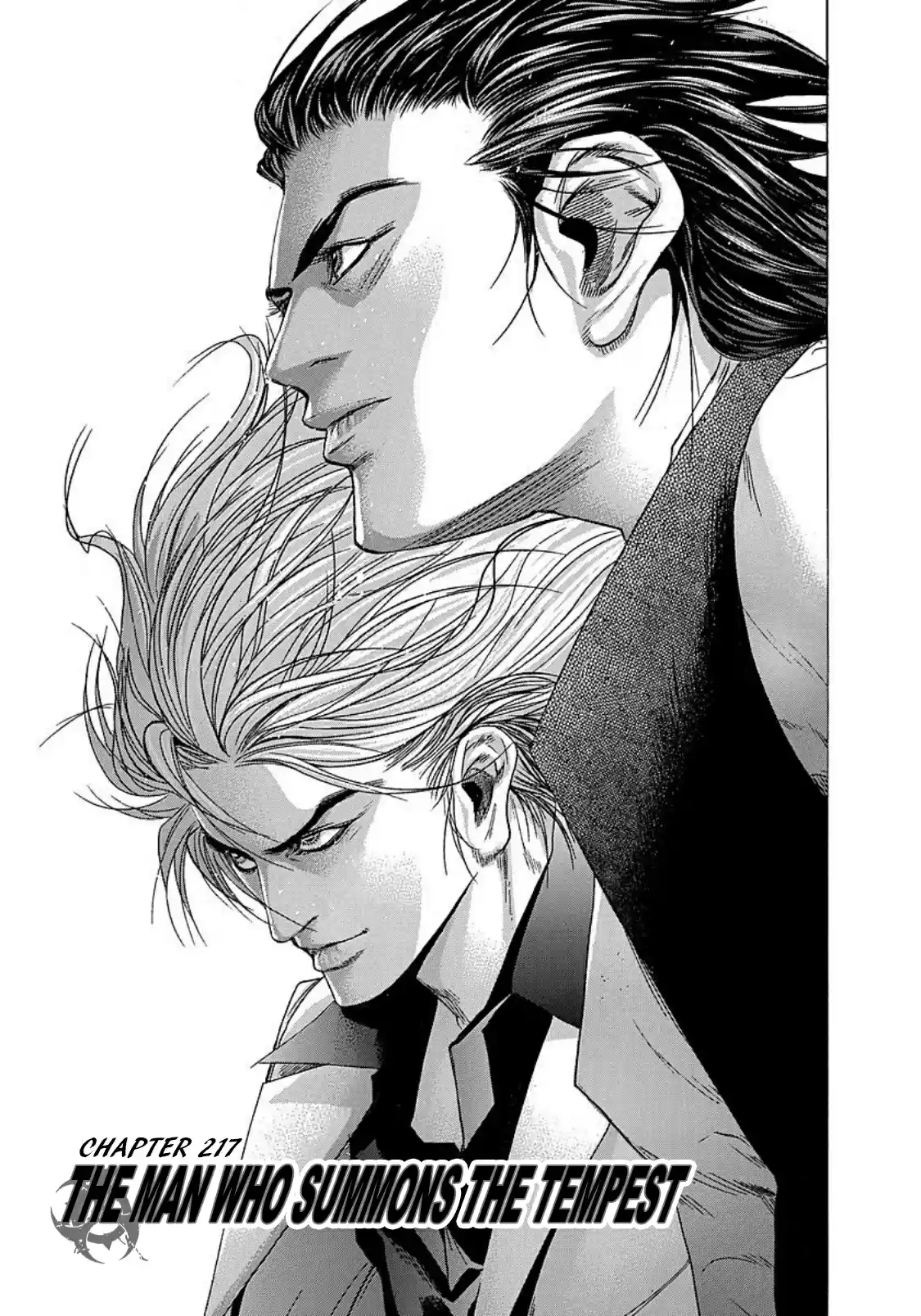 Usogui Vol. 20 Ch. 217 The Man Who Summons The Tempest