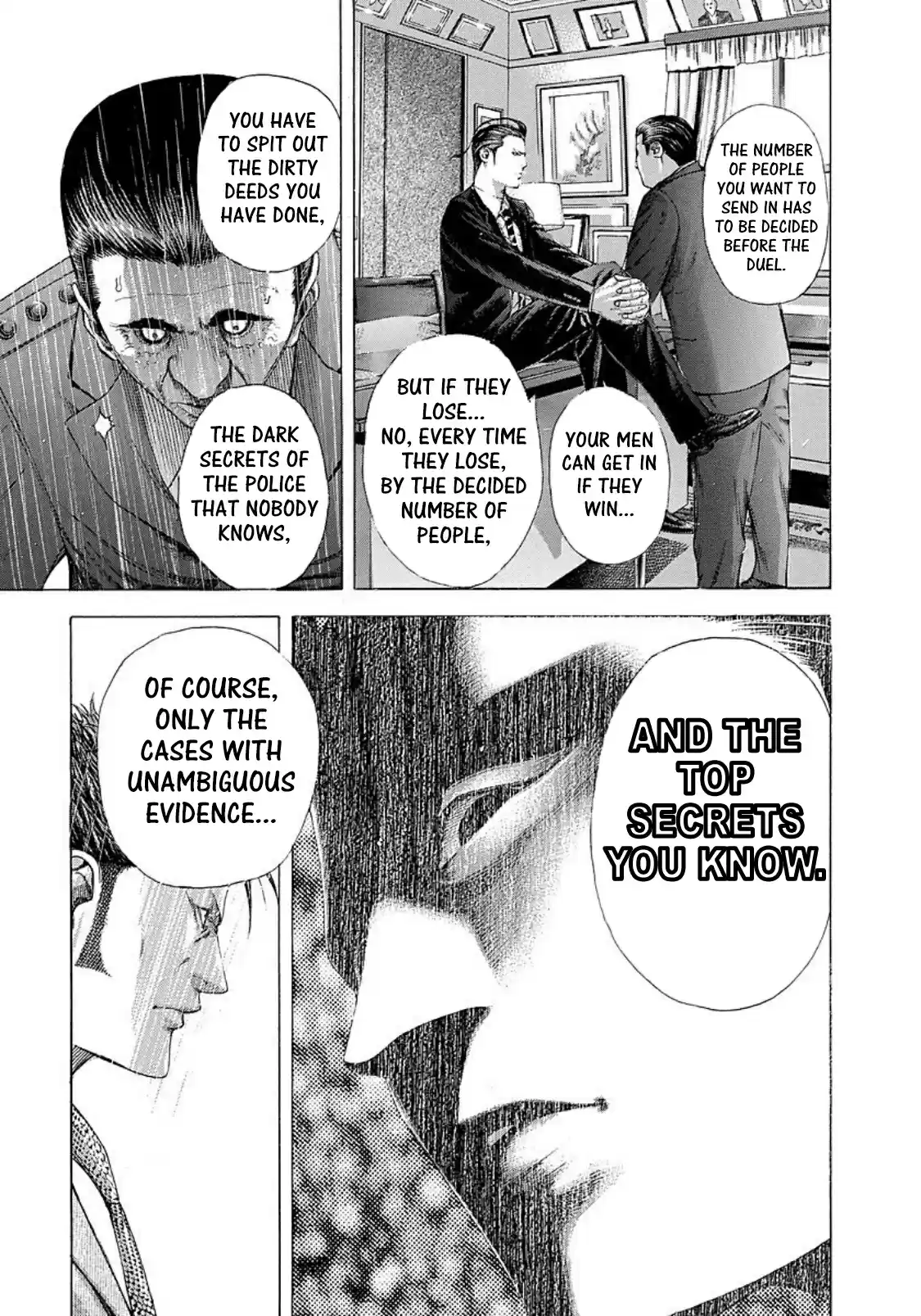 Usogui Vol. 20 Ch. 217 The Man Who Summons The Tempest