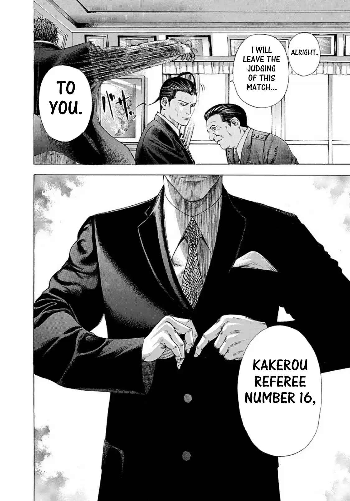 Usogui Vol. 20 Ch. 217 The Man Who Summons The Tempest