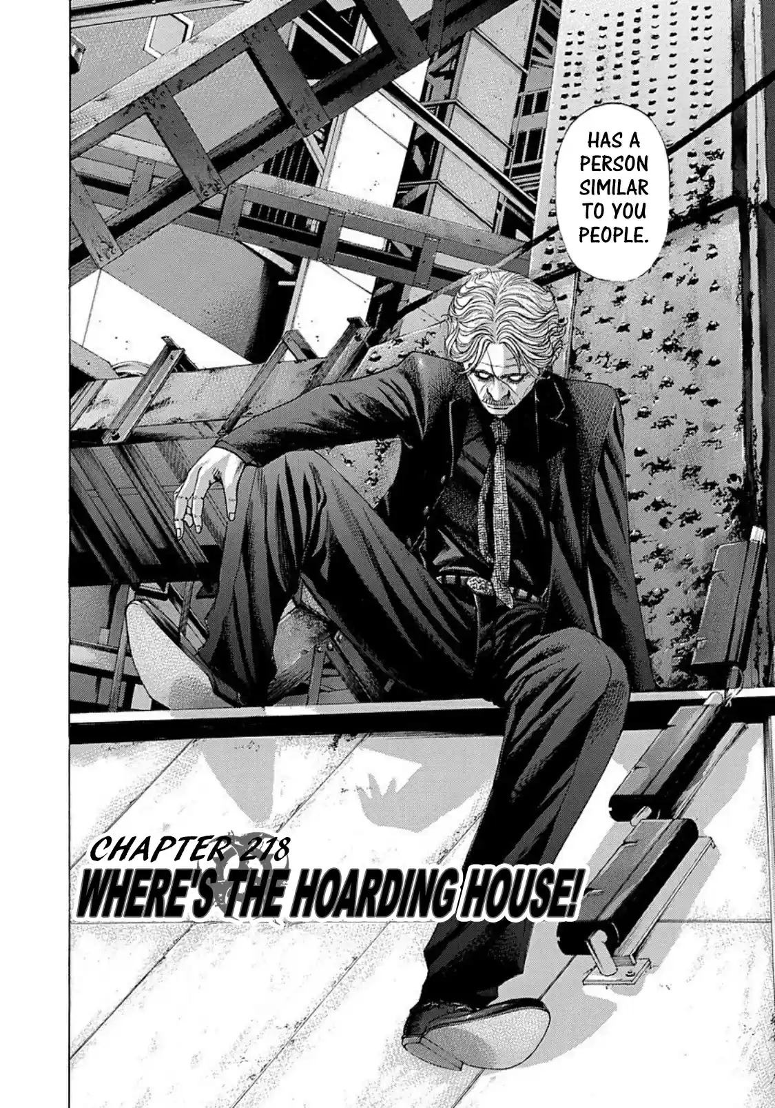 Usogui Vol. 20 Ch. 218 Where's The Hoarding House?