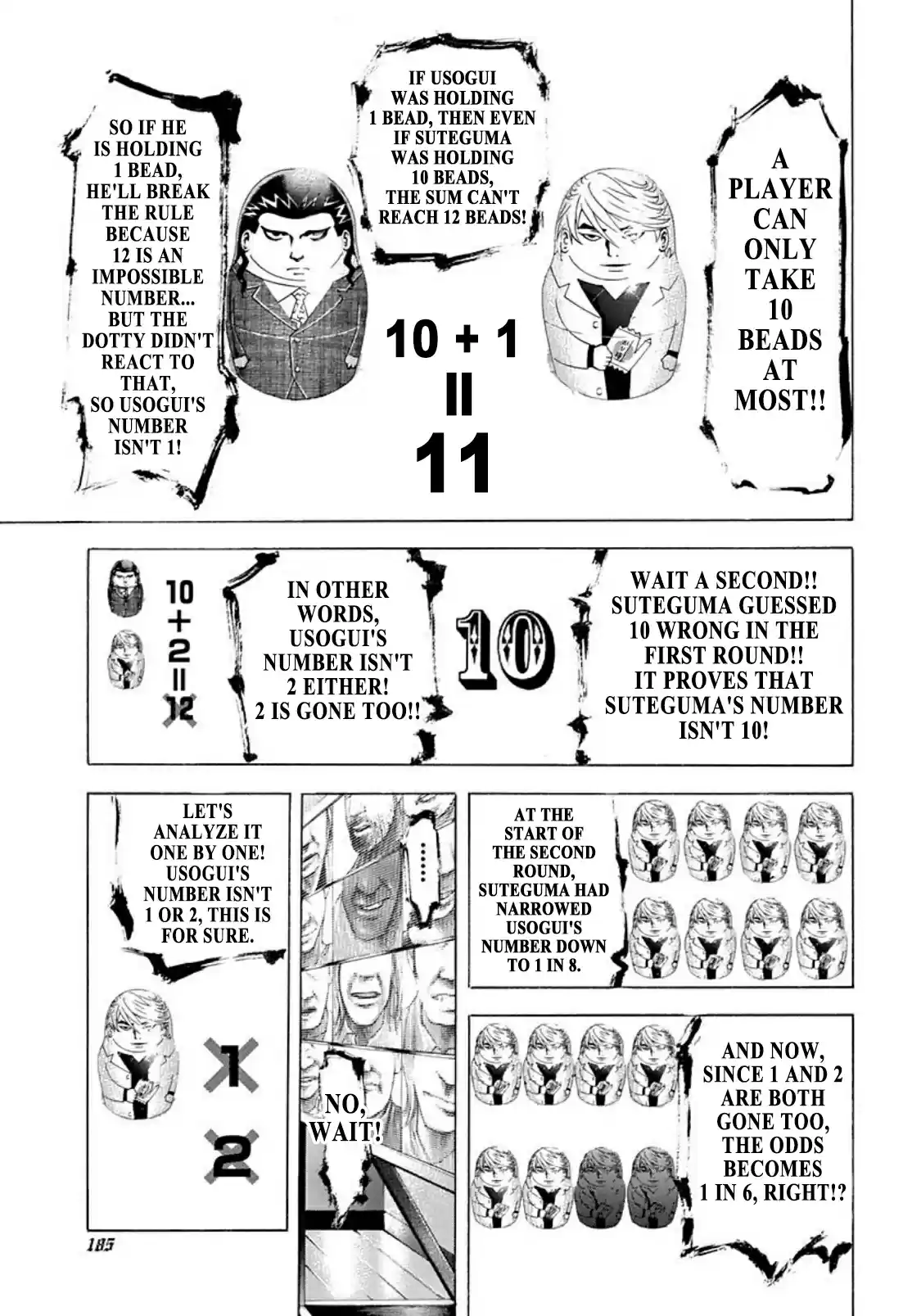 Usogui Vol. 21 Ch. 229 Double edged Sword